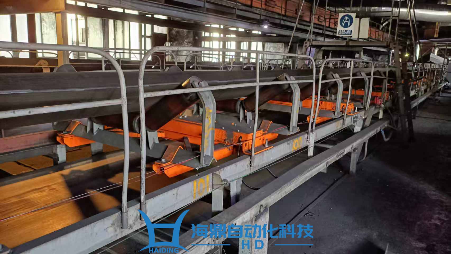 海鼎自动化科技组阵式电子皮带秤精准计量赋能天伟化工